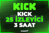 ⭐[3 SAAT] | KİCK 25 CANLI İZLEYİCİ⭐