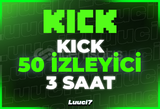 ⭐[3 SAAT] | KİCK 50 CANLI İZLEYİCİ⭐