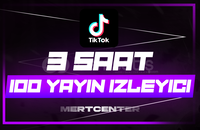 ⭐[3 SAAT] TİKTOK 100 CANLI YAYIN İZLEYİCİ⭐