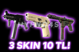 3 Skin 10 TL! Ump45-P250-Tec9 Skinleri