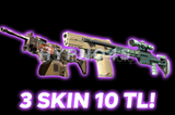 3 Skin 10 TL! Negev-P250-SSG08 Skinleri