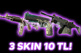 ⭐3 Skin 10 TL!Galil AR-Five Seven-Negev⭐