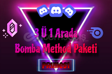 3'Ü 1 ARADA BOMBA METHOD PAKETİ⭐️[%100]