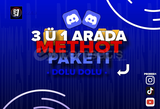 3'Ü 1 ARADA BOMBA METHOD PAKETİ⭐️[%100]