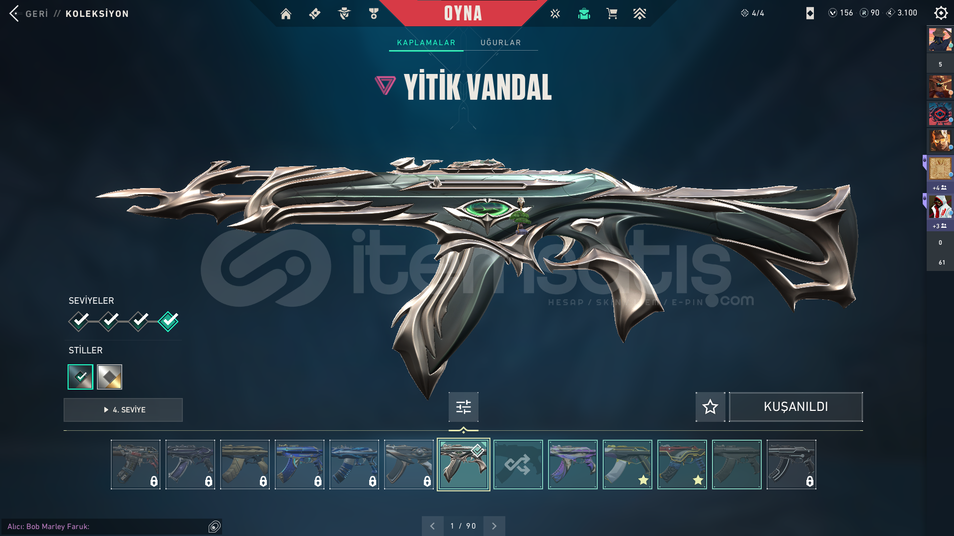 3 vandallı phantomlu Battle pass açık hesap 3 vandallı phantomlu Battle pass açık hesap