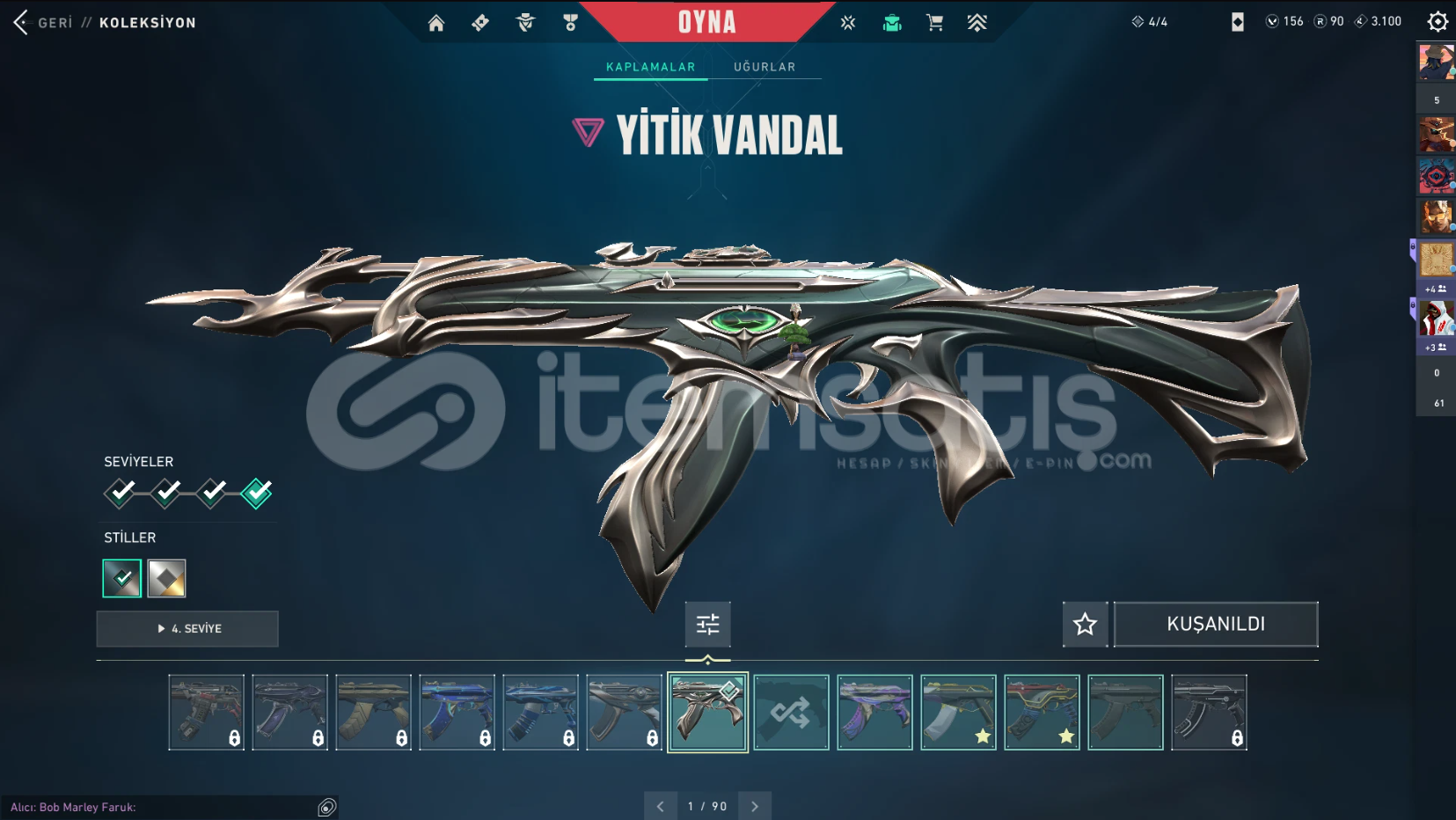 3 vandallı Spectrum phantomlu BP'li Hesap 3 vandallı Spectrum phantomlu BP'li Hesap