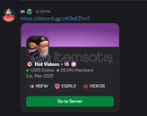 +30,000 Üyeli NSFW Kitleli Aktif Sunucu +30,000 Üyeli NSFW Kitleli Aktif Sunucu