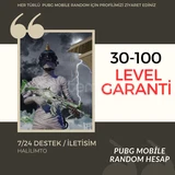 30-100 LEVEL GARANTİLİ RANDOM- OTO