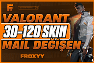 30-120 SKİN ARASI PREMİUM MAİL DEĞİŞEN HESAP