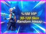 ✨️30-120 Skinli Valorant Random Hesap✨️