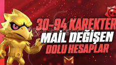 30-94 ARASI KARAKTER VE ÇOK KALİTELİ 