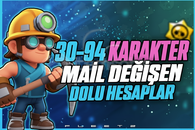 30-94 ARASI KARAKTER VE ÇOK KALİTELİ 