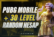 [+50 SKIN] 30-99 LEVEL GARANTİ PUBGM