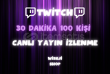 ⭐️30 DAKİKA 100 KİŞİ CANLI YAYIN İZLEYİCİ⭐️