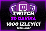 ⭐[30 DAKİKA] 1000 TWİTCH CANLI İZLEYİCİ