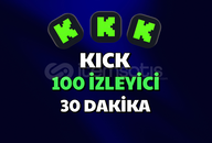 ⭐30 DAKİKA KİCK 100 İZLEYİCİ⭐