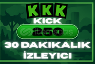 ⭐30 Dakika ⭐KİCK 250 İzleyici