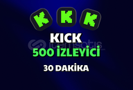 ⭐30 Dakika ⭐KİCK 500 İZLEYİCİ⭐