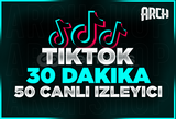 ⭐[30 DAKİKA] TİKTOK 50 CANLI İZLEYİCİ⭐