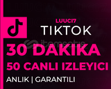 ⭐[30 DAKİKA] TİKTOK 50 CANLI İZLEYİCİ⭐