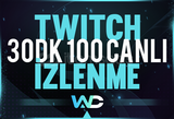 (30 DAKİKA) Twitch 100 Canlı yayın İzleyici