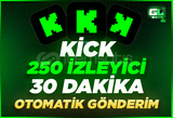 ⭐ [30 DK} 250 KİCK STABİL İZLEYİCİ ⭐