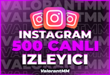 ⭐[30 DK] | 500 CANLI YAYIN İZLEYİCİ İNSTAGRAM⭐