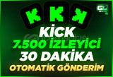 ⭐ [30 DK} KİCK 7500 STABİL İZLEYİCİ ⭐