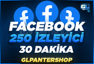 ⭐[30 DK] Facebook 250 Canlı Yayın İzlenme ⭐