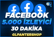 ⭐[30 DK] Facebook 5.000 Canlı Yayın İzlenme ⭐