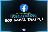 [30 GÜN GARANTİ] Facebook 500 Sayfa Takipçi