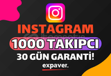 ♻️ 30 GÜN GARANTİ | INSTAGRAM 1000 TAKİPÇİ