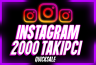 [⭐30 Gün Garanti] İnstagram 2000 Takipçi