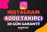 ♻️ 30 GÜN GARANTİ | INSTAGRAM 4000 TAKİPÇİ