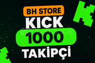 (30 GÜN GARANTi) KİCK 1000 TAKİPÇİ