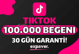 ♻️ 30 GÜN GARANTİ | TİKTOK 100000 BEĞENİ