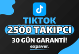 ♻️ 30 GÜN GARANTİ | TİKTOK 2500 TAKİPÇİ