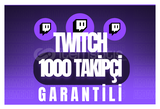 ⭐30 GÜN GARANTİ⭐ TWİTCH 1000 TAKİPÇİ 