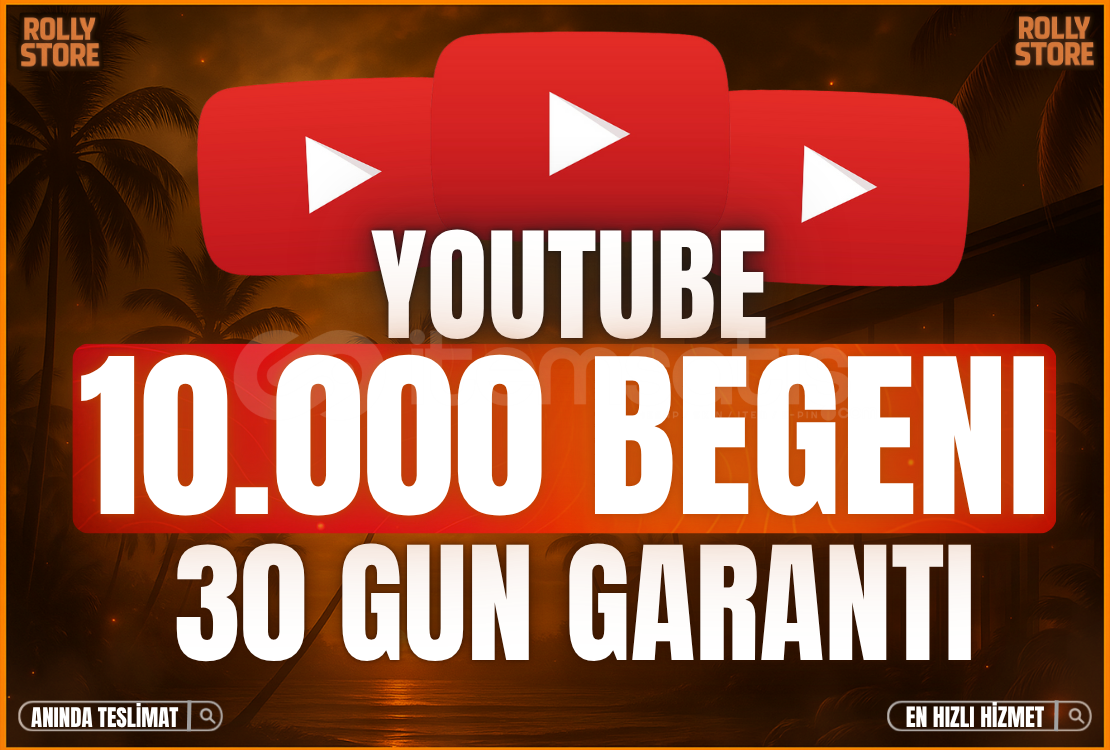 ✨30 GÜN GARANTİ | YOUTUBE 10.000 BEĞENİ✨ ✨30 GÜN GARANTİ | YOUTUBE 10.000 BEĞENİ✨