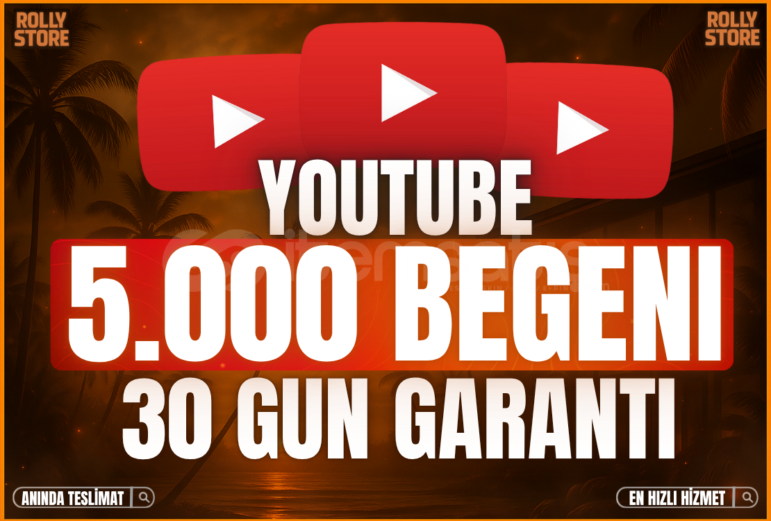 ✨30 GÜN GARANTİ | YOUTUBE 5.000 BEĞENİ✨ ✨30 GÜN GARANTİ | YOUTUBE 5.000 BEĞENİ✨
