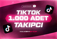 [30 GÜN GARANTİLİ] 1000 Takipçi TİKTOK