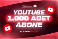 [ 30 Gün Garantili ]– 1000 YouTube Abone 