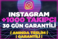 ⭐[30 GÜN GARANTİLİ] İNSTAGRAM 1000 TAKİPÇİ ⭐
