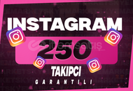 ⭐30 GÜN GARANTİLİ⭐İNSTAGRAM 250 TAKİPÇİ⭐