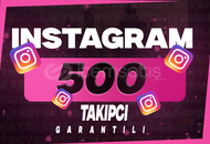 ⭐30 GÜN GARANTİLİ⭐İNSTAGRAM 500 TAKİPÇİ⭐