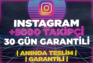 ⭐[30 GÜN GARANTİLİ] İNSTAGRAM 5000 TAKİPÇİ ⭐