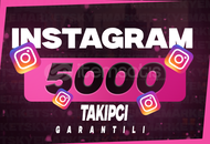 ⭐30 GÜN GARANTİLİ⭐İNSTAGRAM 5000 TAKİPÇİ⭐