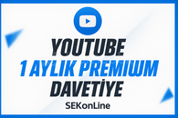 1 Aylık YouTube Premium