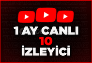 ⭐30 GÜN Youtube 10 CANLI İZLEYİCİ ⭐