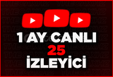 ⭐30 GÜN Youtube 50 CANLI İZLEYİCİ ⭐